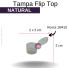TAMPA FLIP TOP B/18/410 NATURAL